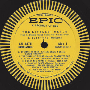 Various : The Littlest Revue (Original Cast Recording) (LP)