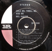 Load image into Gallery viewer, Mel Carter : Hold Me, Thrill Me, Kiss Me (LP, Album)

