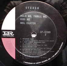 Load image into Gallery viewer, Mel Carter : Hold Me, Thrill Me, Kiss Me (LP, Album)
