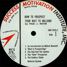 Load image into Gallery viewer, Paul J. Meyer : How To Prospect Your Way To Millions (2xLP)
