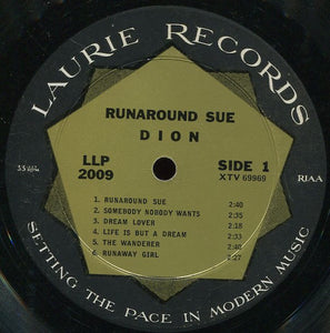Dion (3) : Runaround Sue (LP, Album, Mono)