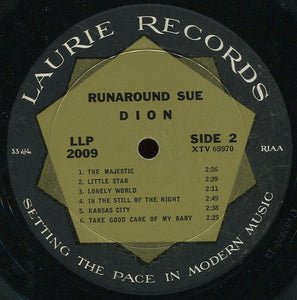 Dion (3) : Runaround Sue (LP, Album, Mono)