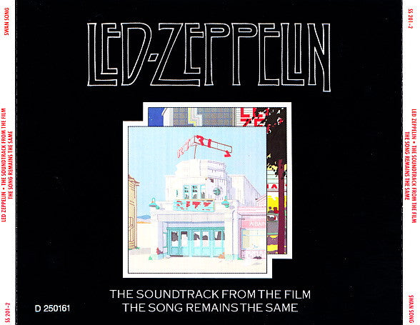 Led Zeppelin : The Soundtrack From The Film The Song Remains The Same (2xCD, Album, Club, RE)