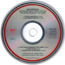 Laden Sie das Bild in den Galerie-Viewer, Led Zeppelin : The Soundtrack From The Film The Song Remains The Same (2xCD, Album, Club, RE)
