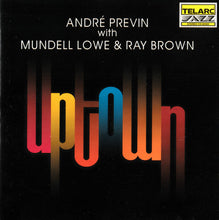 Laden Sie das Bild in den Galerie-Viewer, André Previn With Mundell Lowe &amp; Ray Brown : Uptown (CD, Album)
