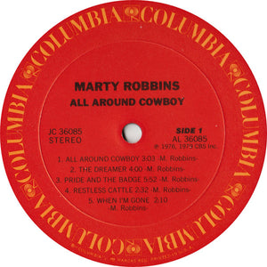 Marty Robbins : All Around Cowboy (LP, Album)