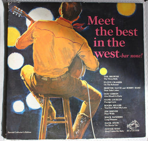 Various : Meet The Best In The West—Bar None! (LP, Comp, Mono)