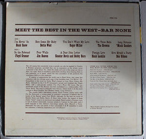 Various : Meet The Best In The West—Bar None! (LP, Comp, Mono)