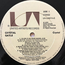 Load image into Gallery viewer, Crystal Gayle : Crystal (LP)
