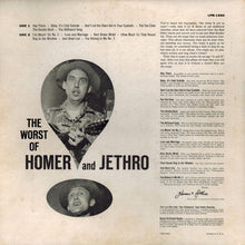 Load image into Gallery viewer, Homer And Jethro : The Worst Of Homer &amp; Jethro (LP, Comp, Mono)
