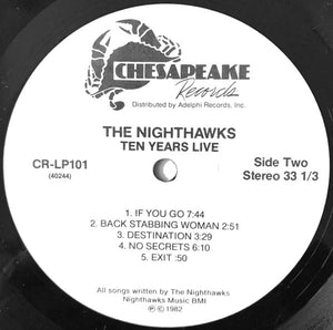 The Nighthawks (3) : Ten Years Live (LP, Album)