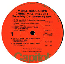 Laden Sie das Bild in den Galerie-Viewer, Merle Haggard : Merle Haggard&#39;s Christmas Present (LP)
