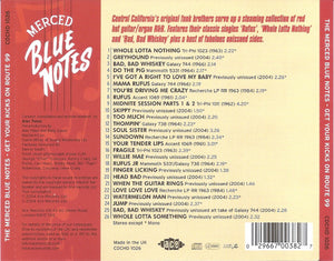 The Merced Blue Notes : Get Your Kicks On Route 99 (CD, Comp)