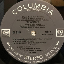 Laden Sie das Bild in den Galerie-Viewer, Paul Simon, Simon &amp; Garfunkel, David Grusin* : The Graduate (Original Sound Track Recording) (LP, Album, San)
