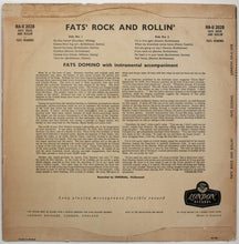 Laden Sie das Bild in den Galerie-Viewer, Fats Domino : Rock And Rollin&#39; (LP, Album, Mono)
