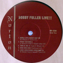 Load image into Gallery viewer, Bobby Fuller : Bobby Fuller Live!!! (LP, Comp)

