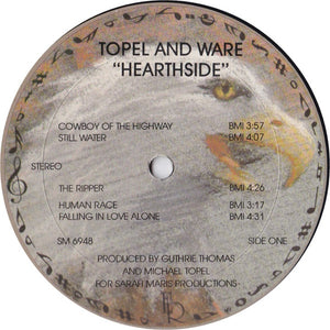 Topel And Ware : Hearthside (LP, Album)