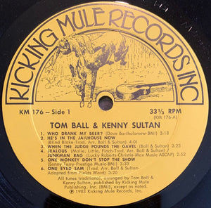 Tom Ball And Kenny Sultan* : Who Drank My Beer? (LP, Album)