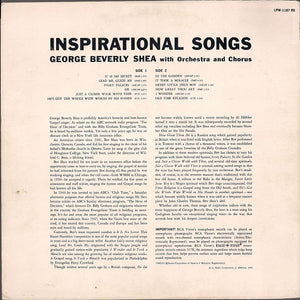George Beverly Shea : Inspirational Songs (LP, Mono, RE)