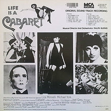 Laden Sie das Bild in den Galerie-Viewer, Ralph Burns : Cabaret  (Original Sound Track Recording) (LP, Album, RE)
