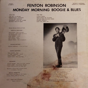 Fenton Robinson : Monday Morning Boogie & Blues (LP, Album)
