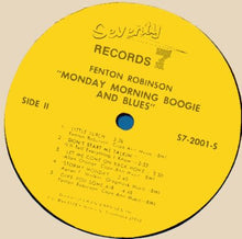 Charger l&#39;image dans la galerie, Fenton Robinson : Monday Morning Boogie &amp; Blues (LP, Album)
