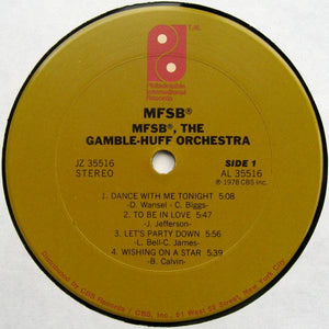 MFSB : MFSB, The Gamble-Huff Orchestra (LP, Album)