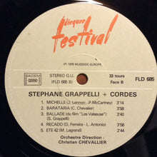 Charger l&#39;image dans la galerie, Stéphane Grappelli : Stéphane Grappelli + Cordes (LP, Album)
