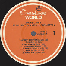 Charger l&#39;image dans la galerie, Stan Kenton : The Creative World Of Stan Kenton: Milestones (LP)

