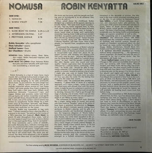 Robin Kenyatta : Nomusa (LP, Album)
