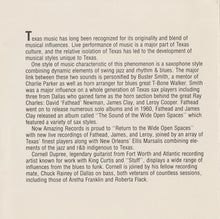 Laden Sie das Bild in den Galerie-Viewer, David &quot;Fathead&quot; Newman, Ellis Marsalis, Cornell Dupree : Return To The Wide Open Spaces (CD, Album)
