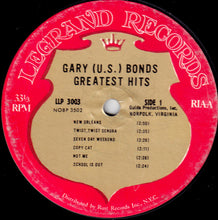 Load image into Gallery viewer, Gary (U. S.) Bonds* : The Greatest Hits Of Gary (U. S.) Bonds (LP, Comp, Mono)
