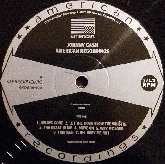 Laden Sie das Bild in den Galerie-Viewer, Johnny Cash : American Recordings (LP, Album, RE, 180)