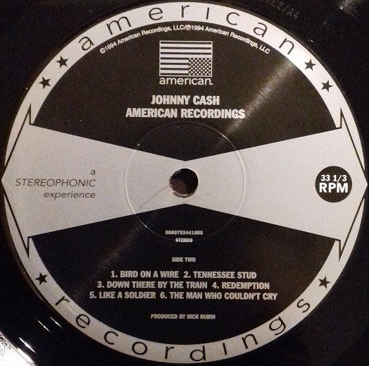Laden Sie das Bild in den Galerie-Viewer, Johnny Cash : American Recordings (LP, Album, RE, 180)
