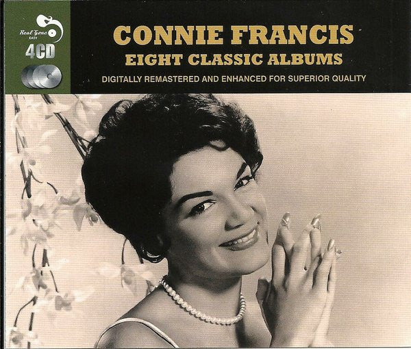 Connie Francis : Eight Classic Albums (4xCD, Comp, RM)