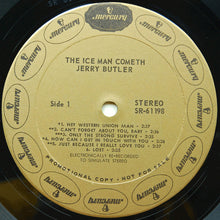 Laden Sie das Bild in den Galerie-Viewer, Jerry Butler : The Ice Man Cometh (LP, Album, Promo)
