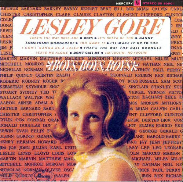 Lesley Gore : Boys, Boys, Boys (LP, Album)
