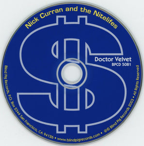 Nick Curran And The Nitelifes : Doctor Velvet (CD, Album)