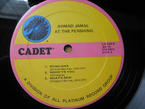 Ahmad Jamal Trio : Ahmad Jamal At The Pershing But Not For Me (LP, Album, RE)