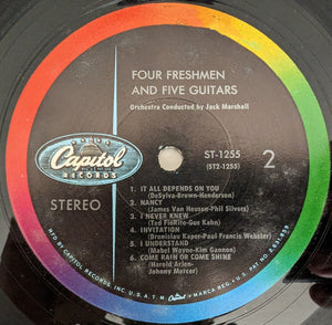 The Four Freshmen : The Four Freshmen And Five Guitars (LP, Album)