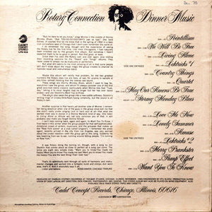 Rotary Connection : Dinner Music (LP, Album)