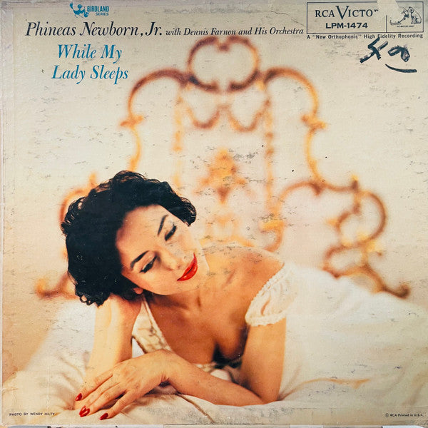 Phineas Newborn Jr. With Dennis Farnon And His Orchestra : While My Lady Sleeps (LP, Album, Mono)