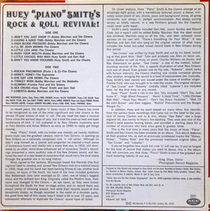 Huey "Piano" Smith : Huey "Piano" Smith's Rock & Roll Revival! (LP, Comp)