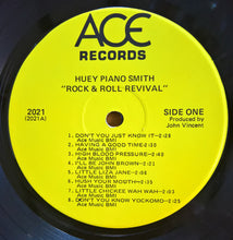 Load image into Gallery viewer, Huey &quot;Piano&quot; Smith : Huey &quot;Piano&quot; Smith&#39;s Rock &amp; Roll Revival! (LP, Comp)
