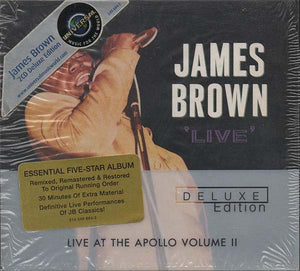 James Brown : Live At The Apollo Volume II (2xCD, Album, Dlx, RE, RM, Dig)