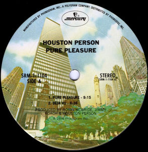 Houston Person : Pure Pleasure (LP, Album)