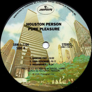 Houston Person : Pure Pleasure (LP, Album)