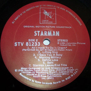 Jack Nitzsche : Starman (Original Motion Picture Soundtrack) (LP, Album)