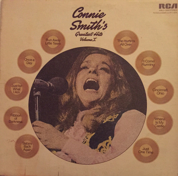 Connie Smith : Greatest Hits Vol 1 (LP, Comp, RE)