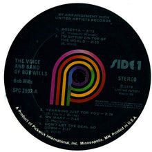 Laden Sie das Bild in den Galerie-Viewer, Bob Wills : The Voice &amp; Band Of Bob Wills (LP, Comp)
